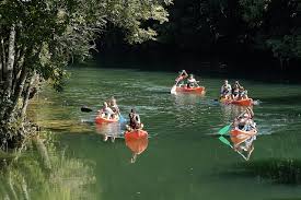 Canoë sur la Loue